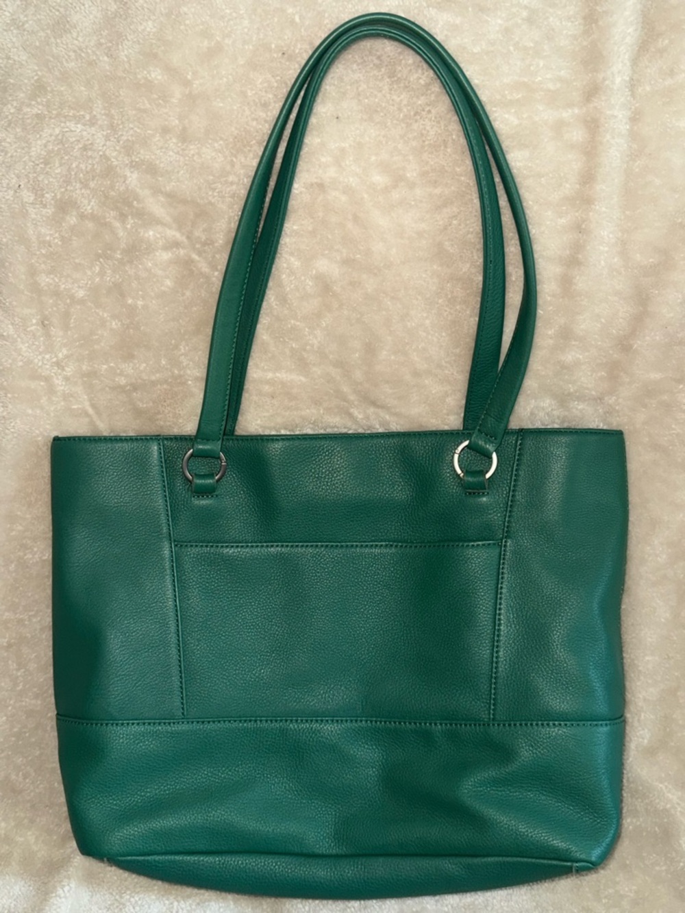 NWOT Hammitt Verdant Green Pebbled Leather Large Andersen Shoulder Tote Bag 2022 - Picture 6 of 17